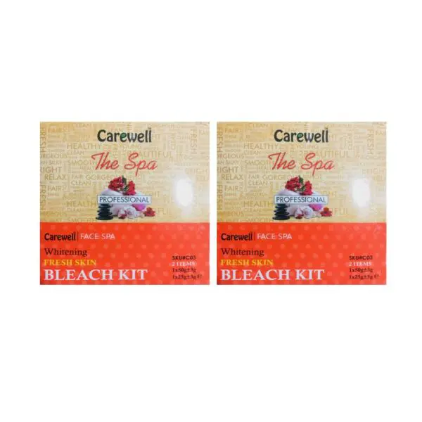 Carewell Fresh Skin Bleach Kit Pack of 2