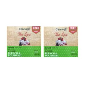 Carewell Professional Bleach & Skin Polish Kit Pack of 2