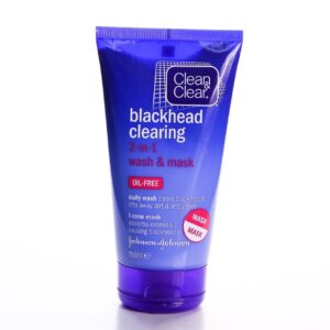 Clean & Clear Blackhead Clearing Wash & Mask 150ml