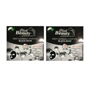 Click Beauty Charcoal Mask Pack of 24