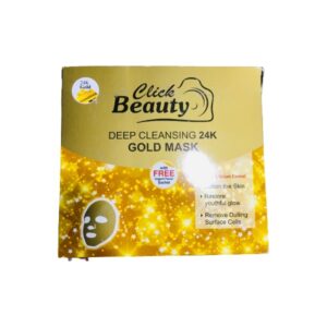 Click Beauty Deep Cleansing 24K Gold Mask Pack of 12