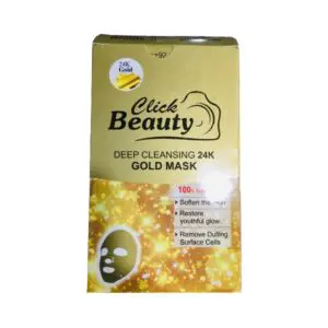 Click Beauty Deep Cleansing Gold Mask Sachet