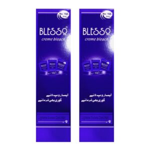 Combo of Blesso Creme Bleach Sachet Pack of 24