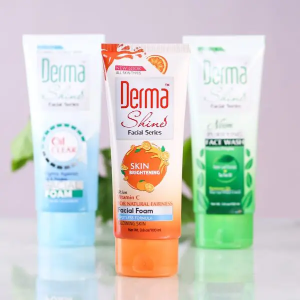 Derma Shine Skin Brightening Facial Foam 100ml