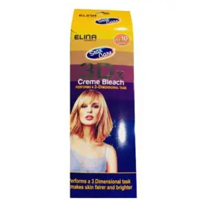 Elina Cosmetics 3DX Creme Bleach Sachet Pack of 36