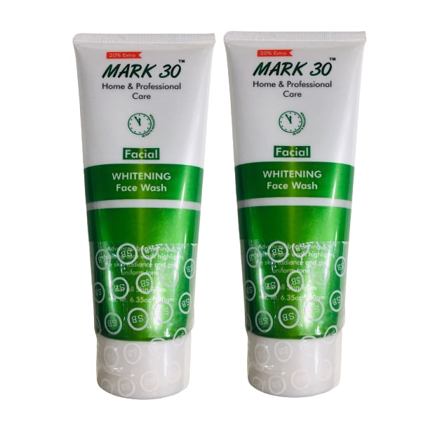 Mark 30 Whitening Face Wash 100ml Pack of 2