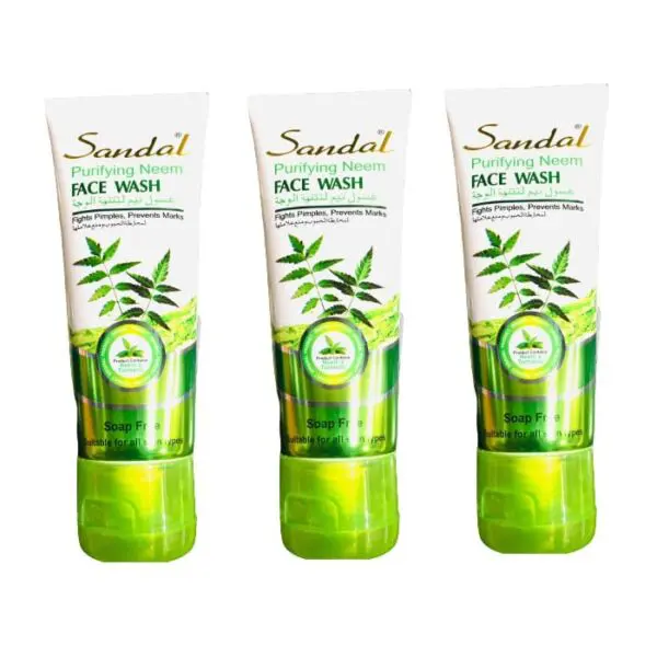 Sandal Neem Face Wash Pack of 3
