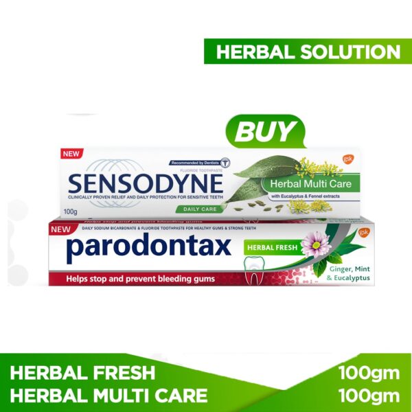 Sensodyne & Paradontax Herbal Solution 100gm