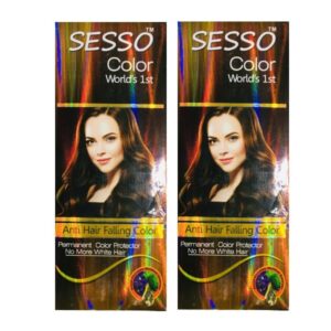 Sesso Dark Brown Hair Color Pack of 2