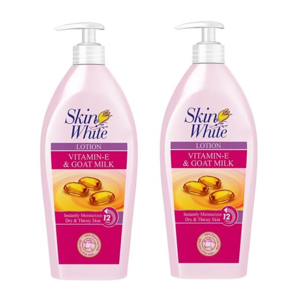 Skin White Vitamin E Lotion 400ml Pack of 2