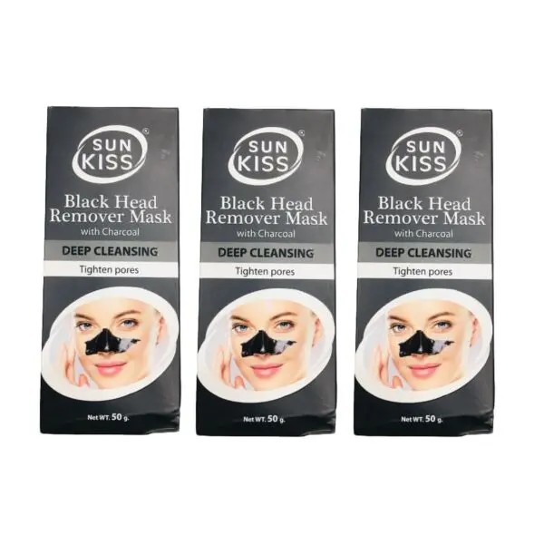 Sun Kiss Black Head Remover Mask Pack of 3