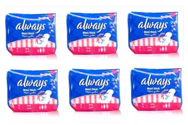 Always Maxi Thick Pads 6Pcs