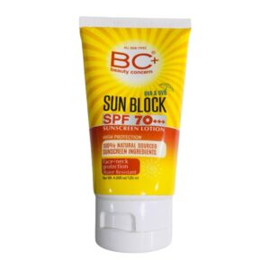 BC+ Sunblock SPF70 Lotion 120ml