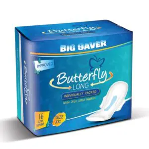 Butterfly Extra Large Ultra Big Pads 16Pcs