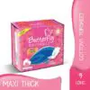 Butterfly Maxi Thick Soft Pads 9Pcs