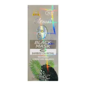 Glomesh Black Mask With Bamboo Charcoal