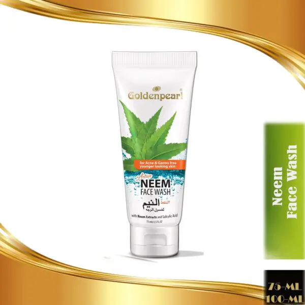 Golden Pearl Active Neem Face Wash 75ml