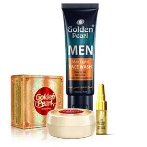 Golden Pearl Skin Serum3ml & Beauty Cream & Men FW75ml