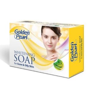 Golden Pearl Whitening Soap For Acne & Oil Skin 100gm