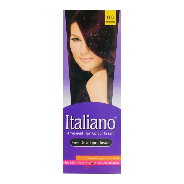 Italiano Burgundy Hair Color Tube Buy in Pakistan– 