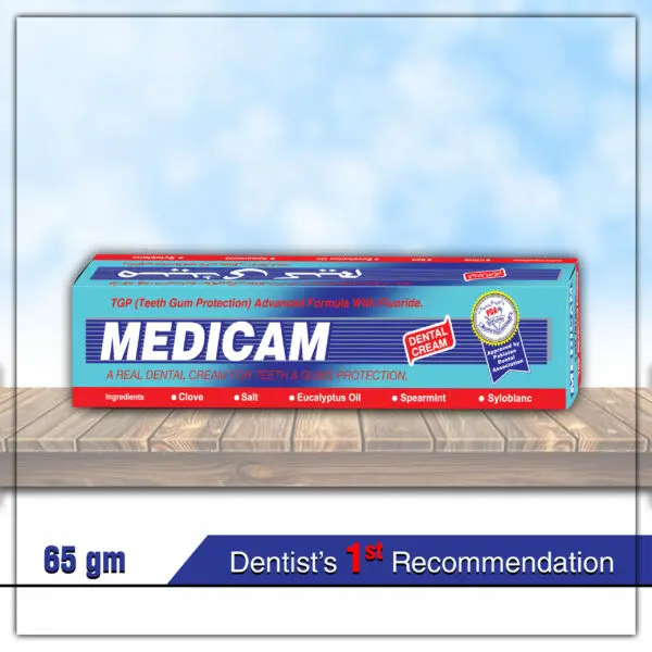 Medicam Dental Cream Toothpaste 65gm
