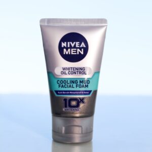 Nivea Men Whitening Oil Control Facial Foam 100ml
