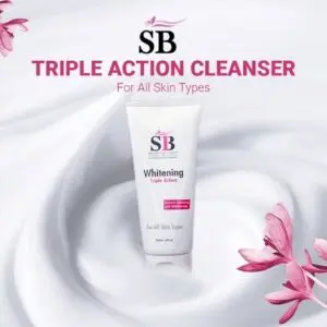 SB Whitening Triple Action Cleanser (200ml)