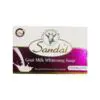 Sandal Goat Miilk Whitening Soap Normal Skin 100gm