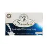 Sandal Goat Milk Whitening Soap Dry Skin 100gm