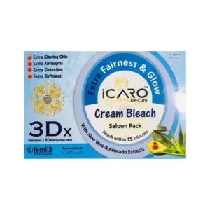iCaro Cream Bleach 3Dx Saloon Pack