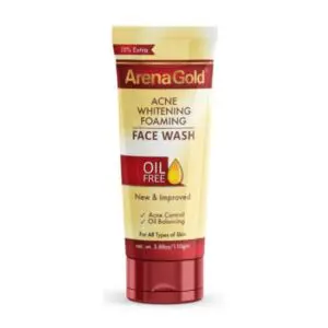 Arena Gold Acne Whitening Face Wash (110gm)