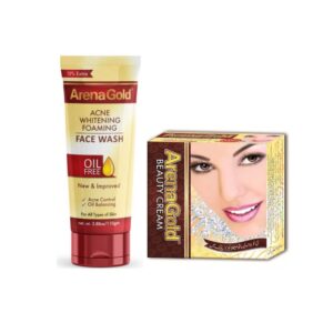 Arena Gold Beauty Cream 30gm & Face Wash 110gm