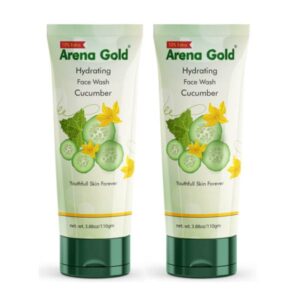 Arena Gold Cucumber Face Wash (110gm) Pack of 2
