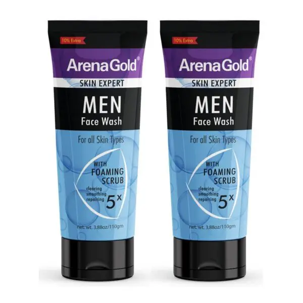 Arena Gold Men Face Wash (110gm) Pack of 2