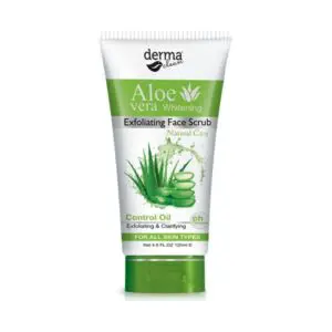 Derma Clean Aloe Vera Exfoliating Face Scrub (120ml)