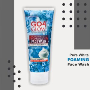 Go4Glow Pure White Foaming Face Wash 200gm
