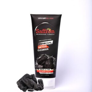 Saffron Charcoal Detox Cleanser (200gm)