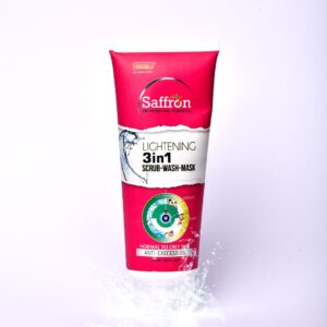 Saffron Lightening 3in1 Scrub Wash & Mask (200gm)