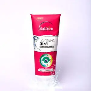 Saffron Lightening 3in1 Scrub Wash & Mask (200gm)
