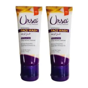 Ursa Whitening Face Wash 60ml Pack of 2