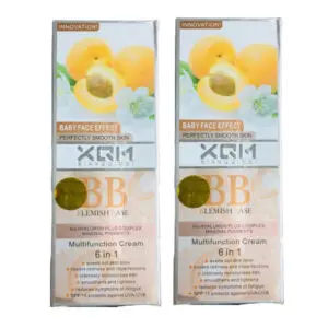 XQM BB Cream Peach Extract Pack of 2