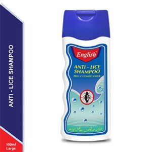 English Anti-Lice Shampoo Bottle (Large)