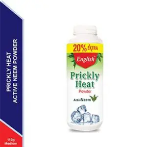 English Prickly Heat Powder- Neem Active (Medium)