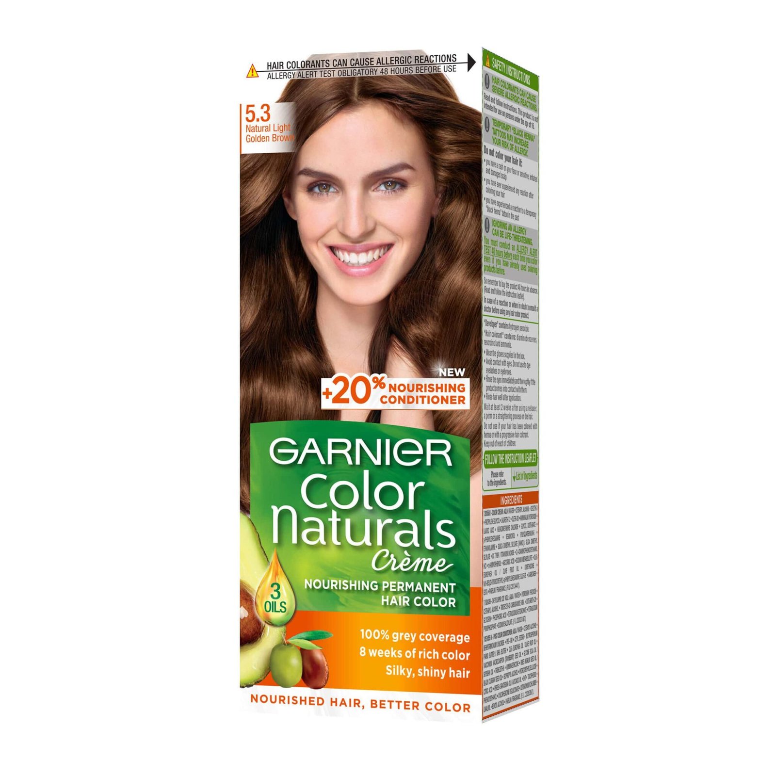 Garnier Hair Color Natural Light Golden Brown Buy in Pakistan Trynow.pk