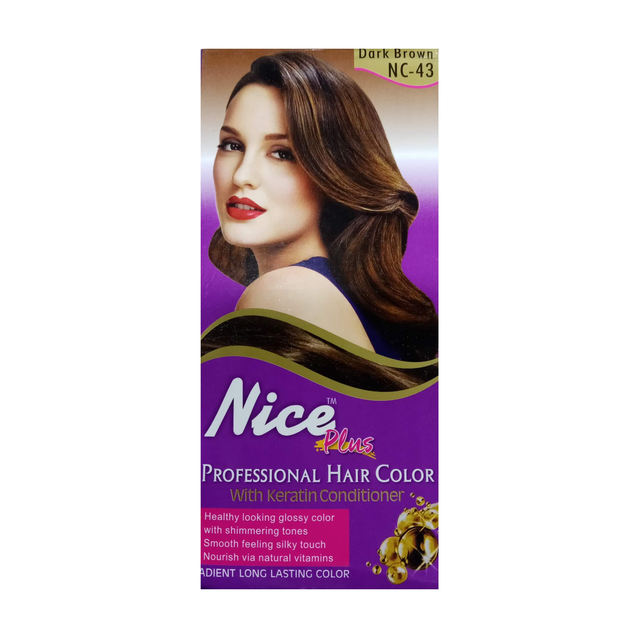 Nice Plus Professional Hair Color Dark Brown Buy in Pakistan– Trynow.pk