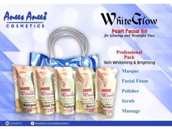 White Glow Whitening Pearl Facial Kit