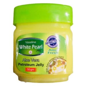White Pearl Petroleum Jelly Aloe Vera 50gm