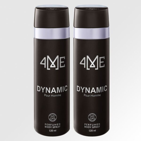 4ME Dynamic Bodyspray (120ml) Combo Pack