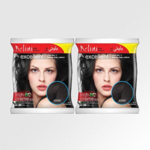 Beliini Natural Black Hair Color Sachet Combo Pack