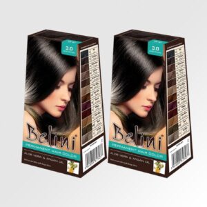 Belini Dark Brown Hair Color Combo Pack